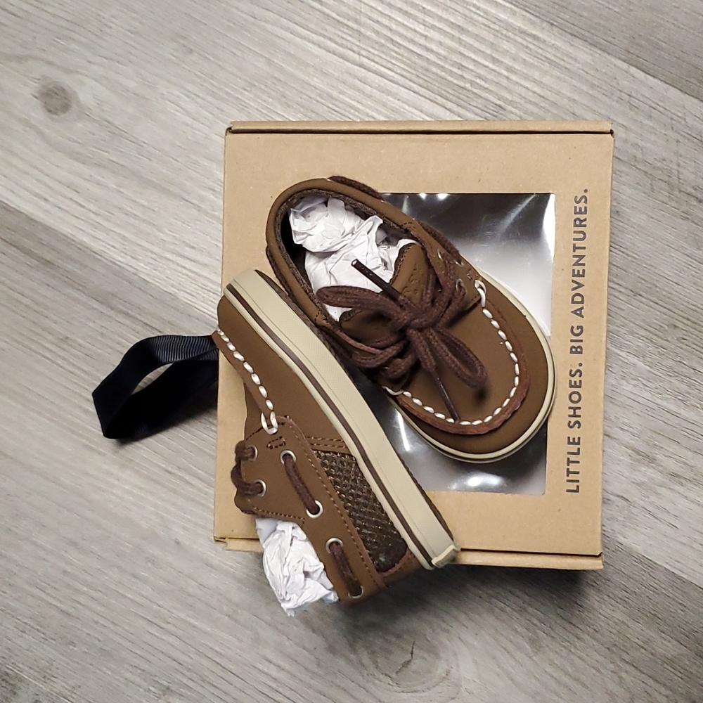 Sperry Brown Moccasins Classic Boat Style
